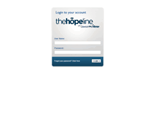 Tablet Screenshot of crm.thehopeline.com